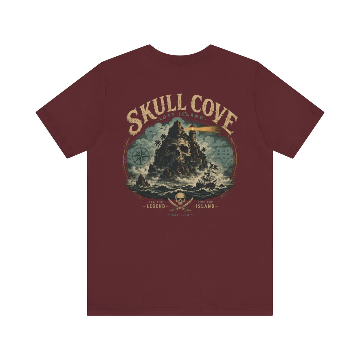 Skull Cove pirate t-shirt